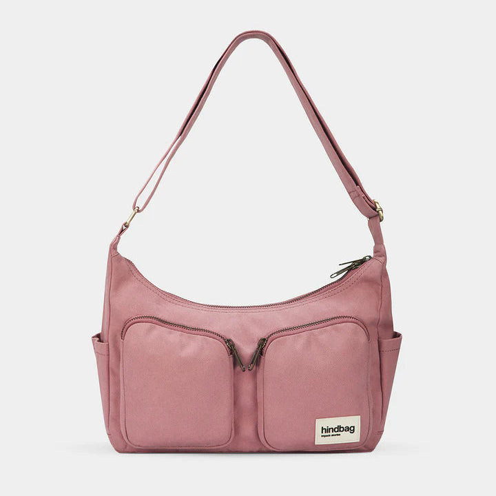 hindbag emile sac poches rose