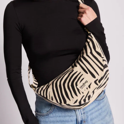 hindbag sac andrea tigre ecru