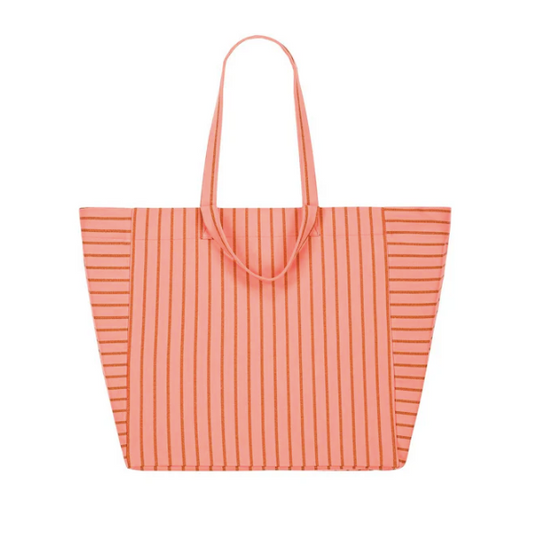 rose in april cabas pecan corail