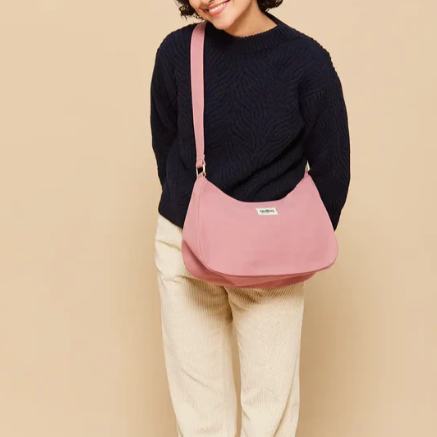 hindbag sac rosa blush rose