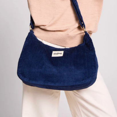 hindbag sac rosa velours