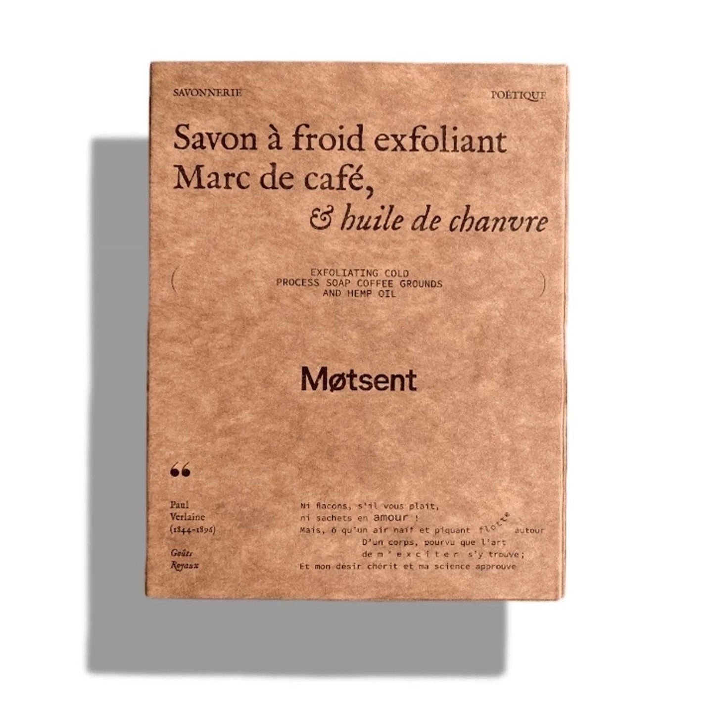 Savon exfoliant marc de café