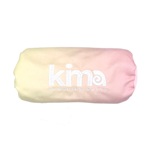 Serviette de plage XXL en microfibres - Tie & Dye Peach Summer
