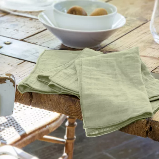 l'effet papillon set de servettes de table