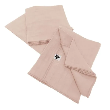 effet papillon gaze de coton serviette de table guimauve