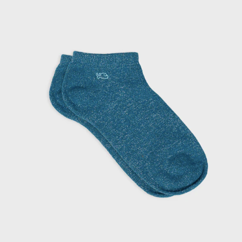 billy belt socquettes unies bleu canard