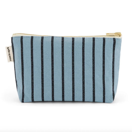 Trousse Rayures Tennis Funky bleu