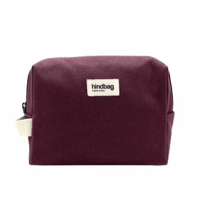 hindbag trousse de toilette prune