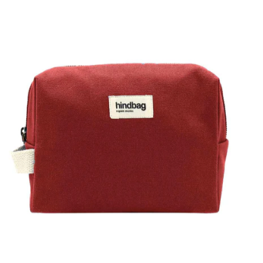 hindbag trousse de toilette leon terracotta