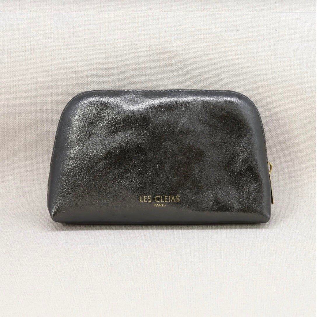 Trousse maquillage cuir