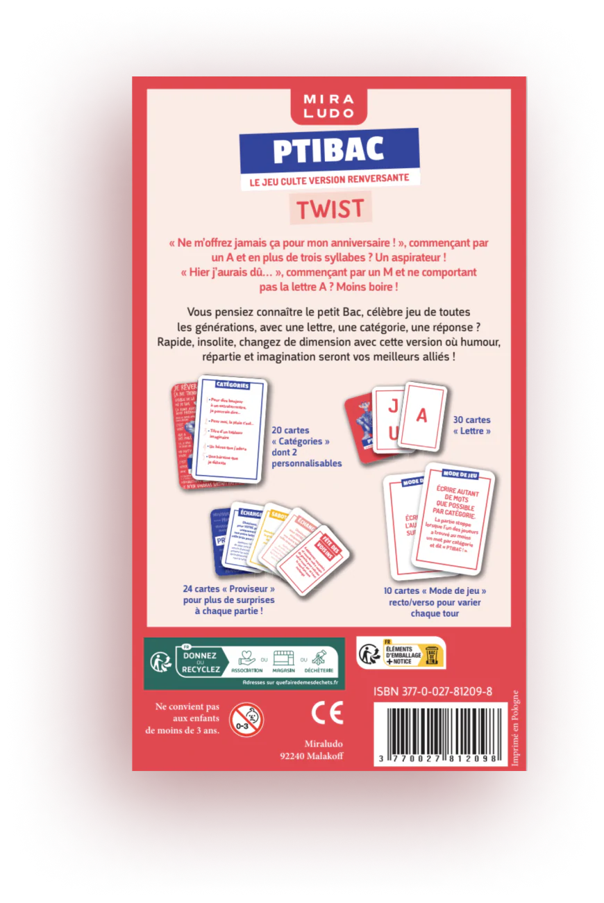 Ptibac twist
