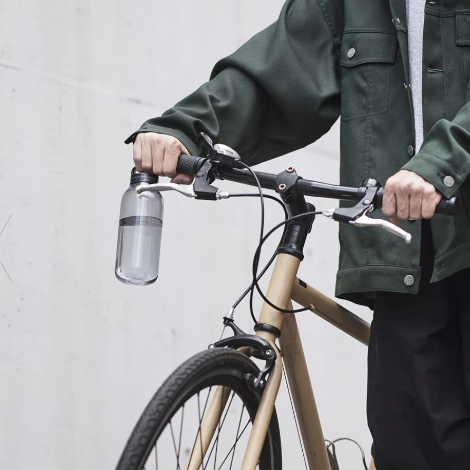 kinto water bottle 500ml fumé